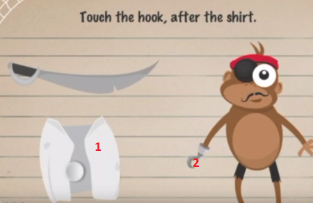 moron-test-tricky-treat-walkthrough-touch-the-hook-after-the-shirt