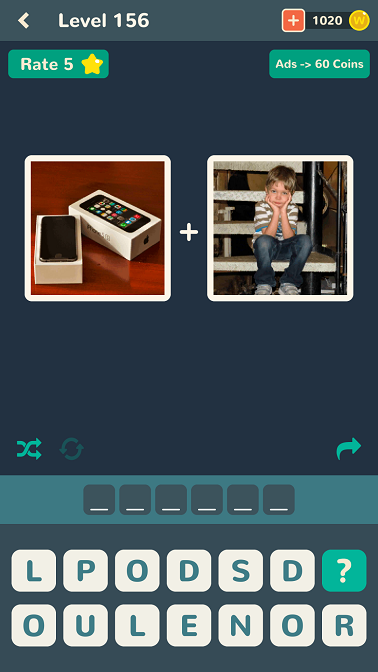 Just 2 Pics Level 156