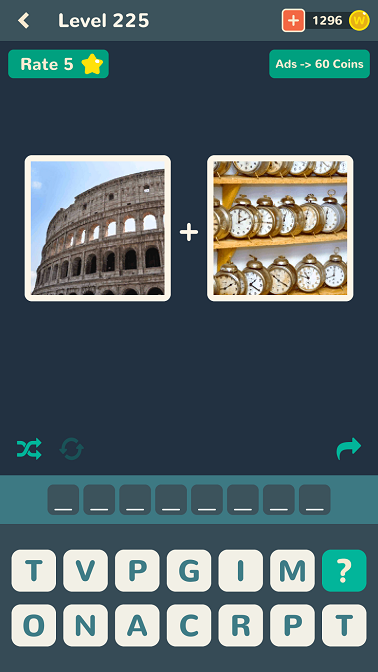 Just 2 Pics Level 225