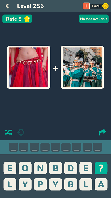 Just 2 Pics Level 256