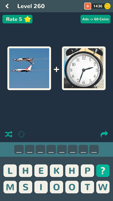 Just 2 Pics Level 260