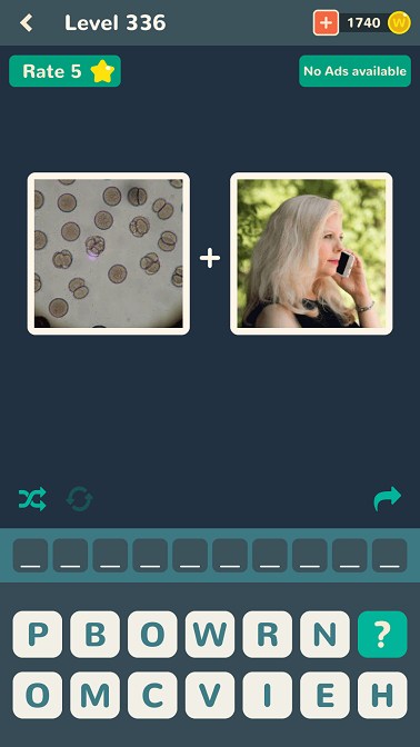 Just 2 Pics Level 336