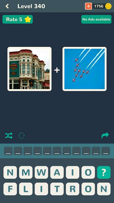 Just 2 Pics Level 340