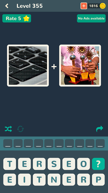 Just 2 Pics Level 355