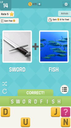 pictoword-animals-level-14-answers