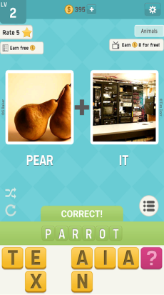 pictoword-animals-level-2-answers